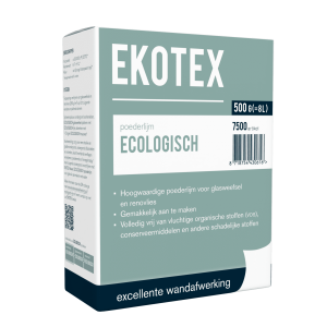 Ekotex Poederlijm Ecologisch voor glasweefsel en renovlies 500 gram 7500